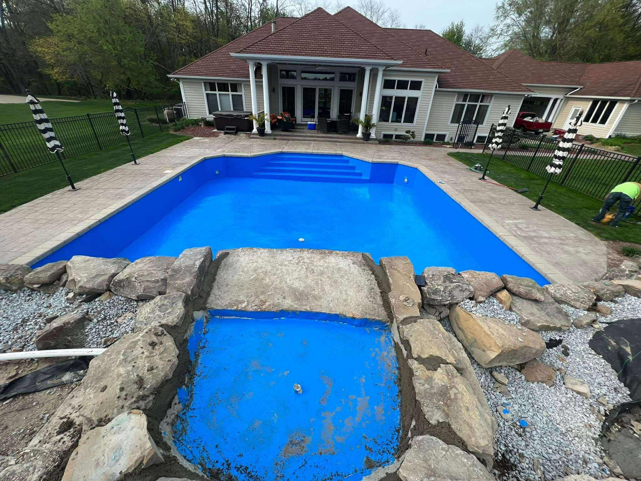 Concrete wash
