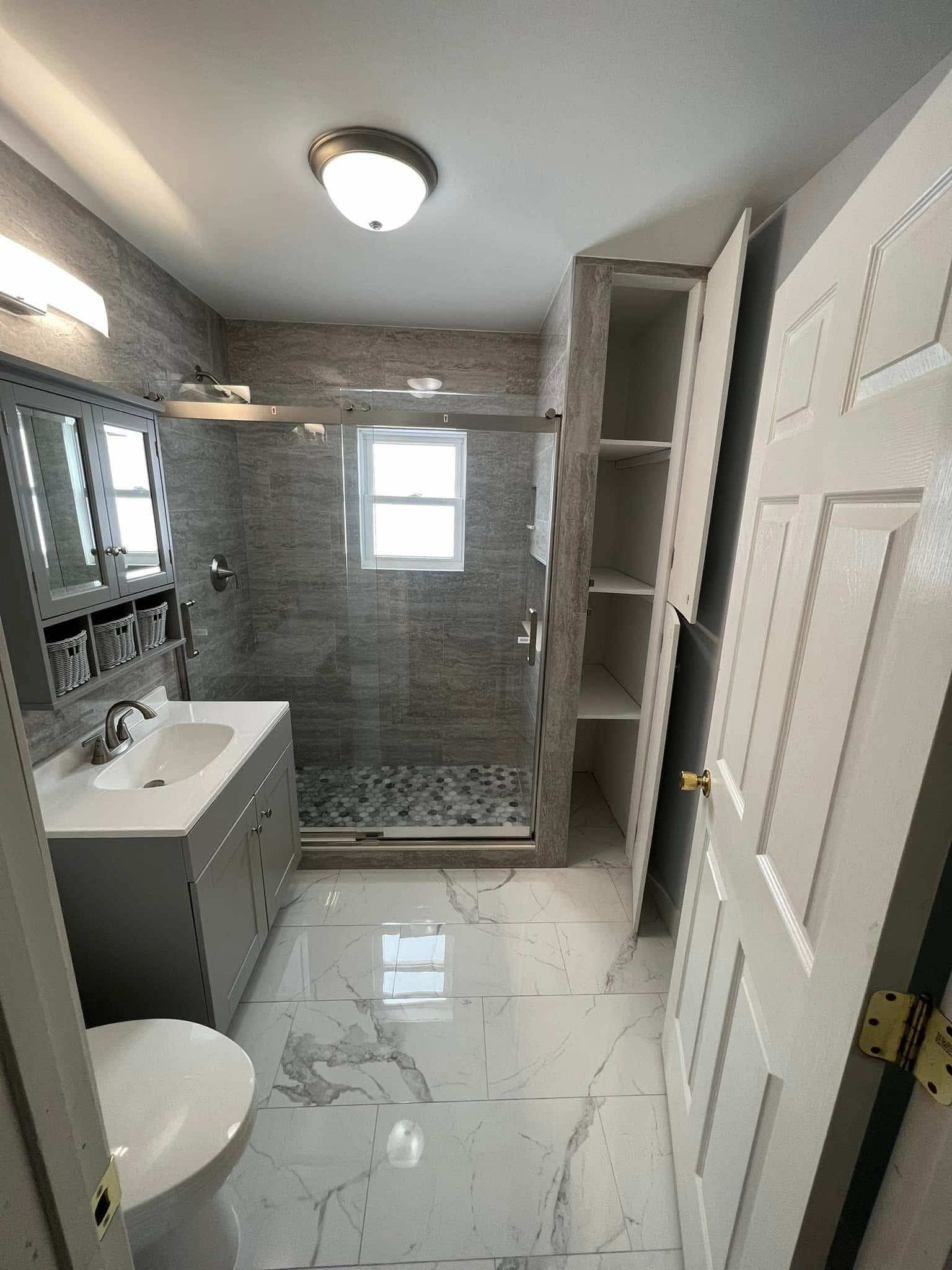 Tile floor