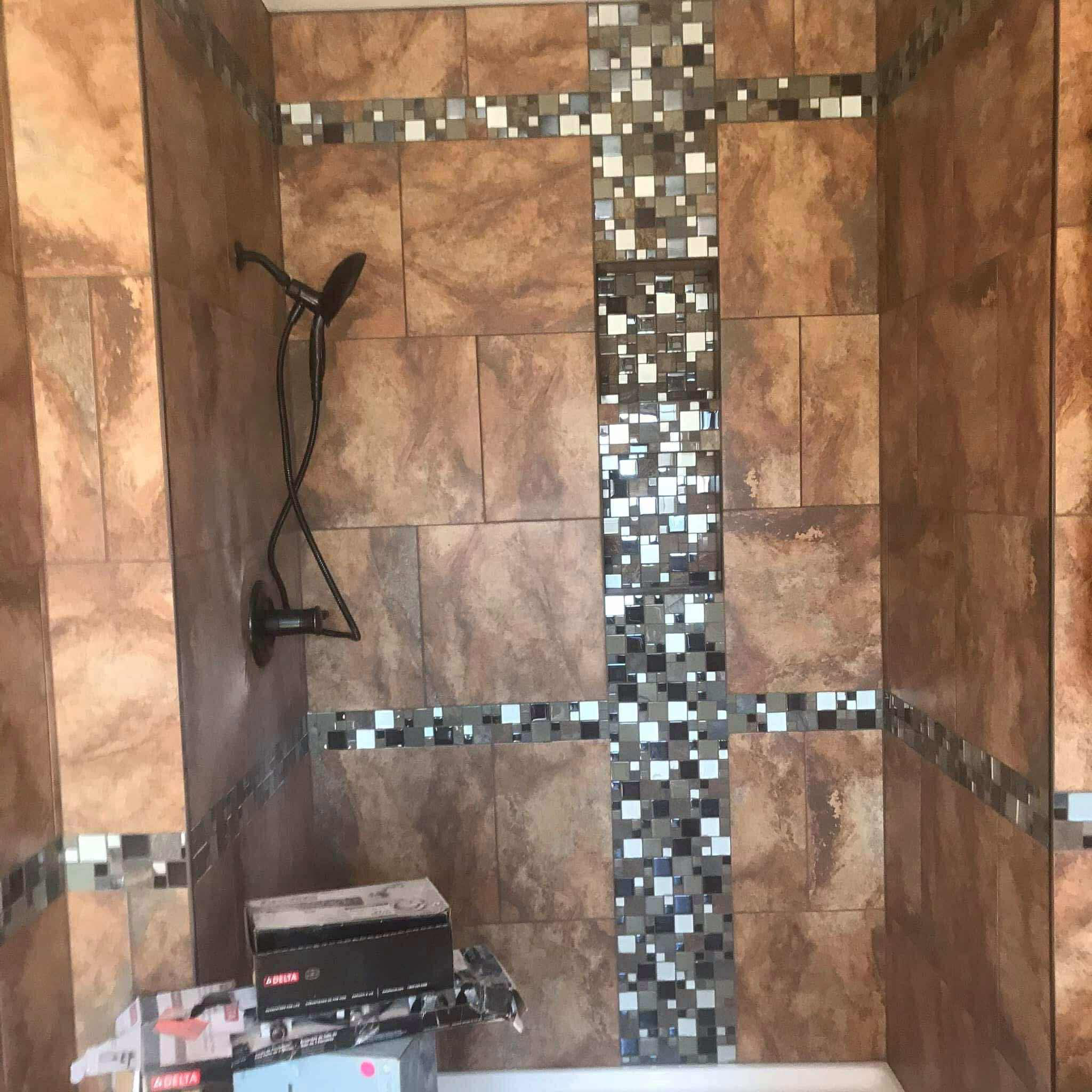 Tile floor