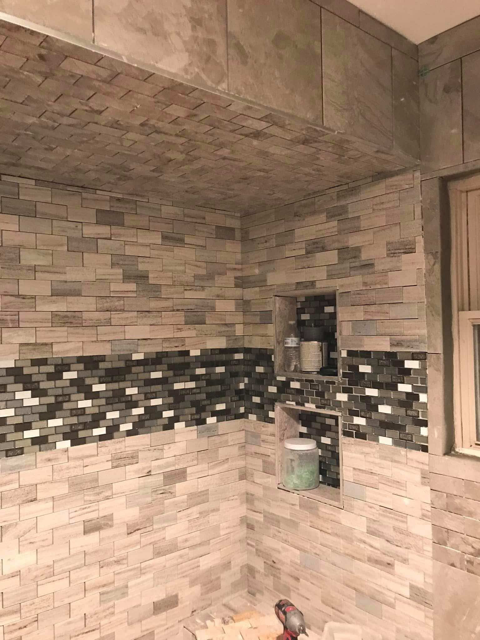 Tile floor