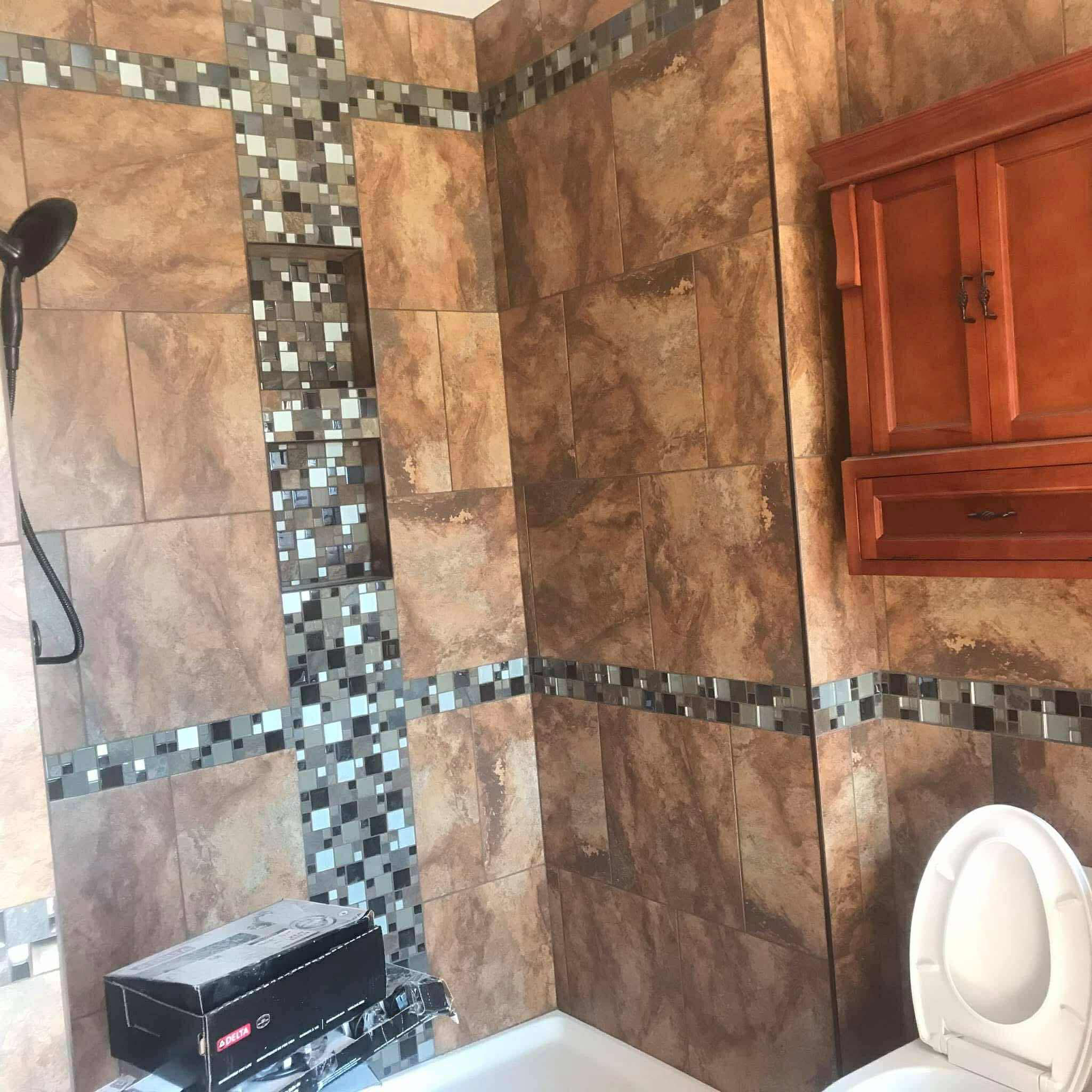 Tile floor