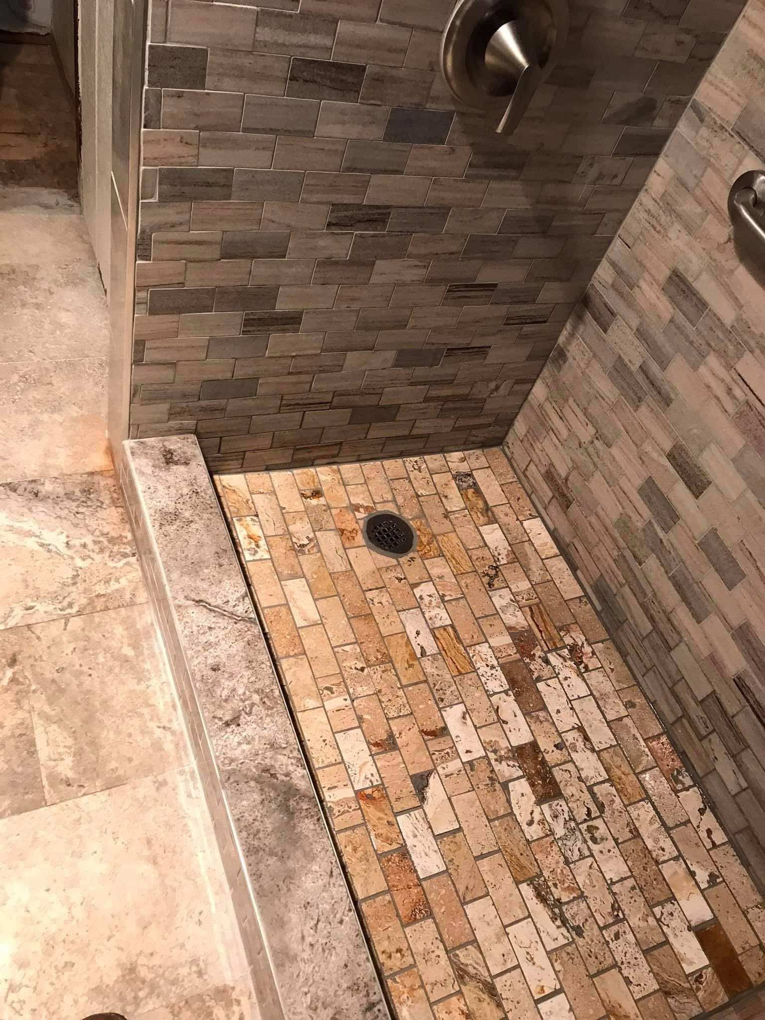 Tile floor