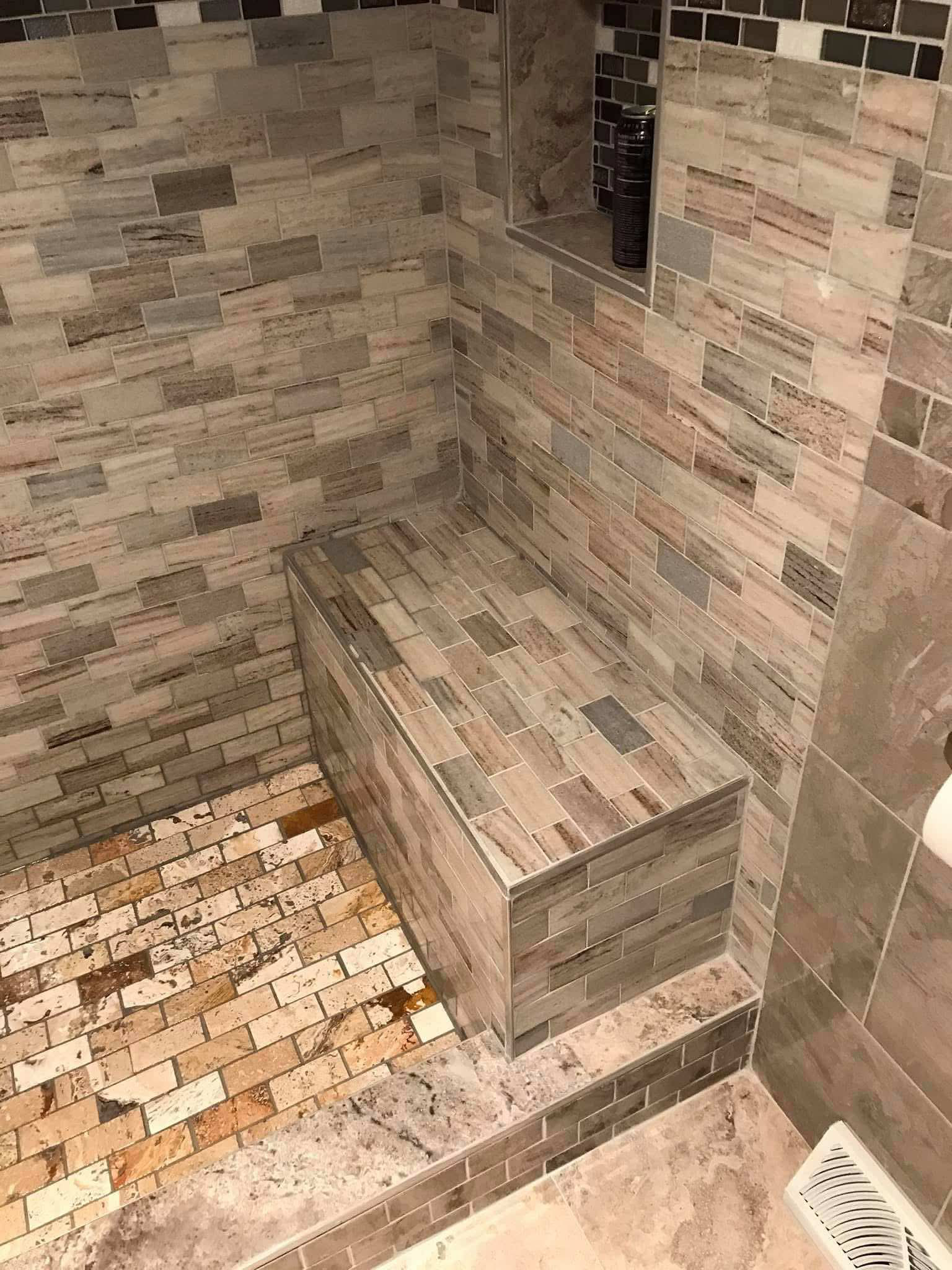 Tile floor