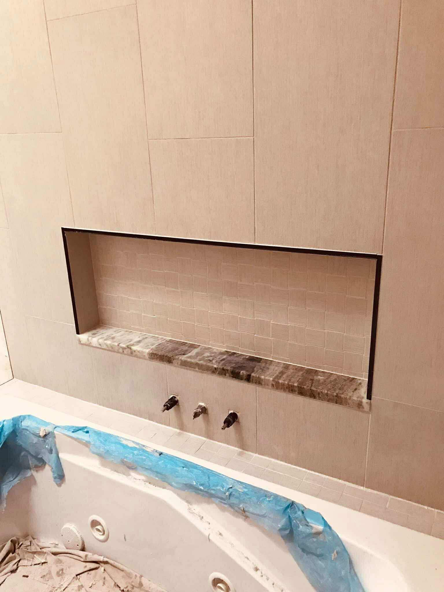 Tile floor